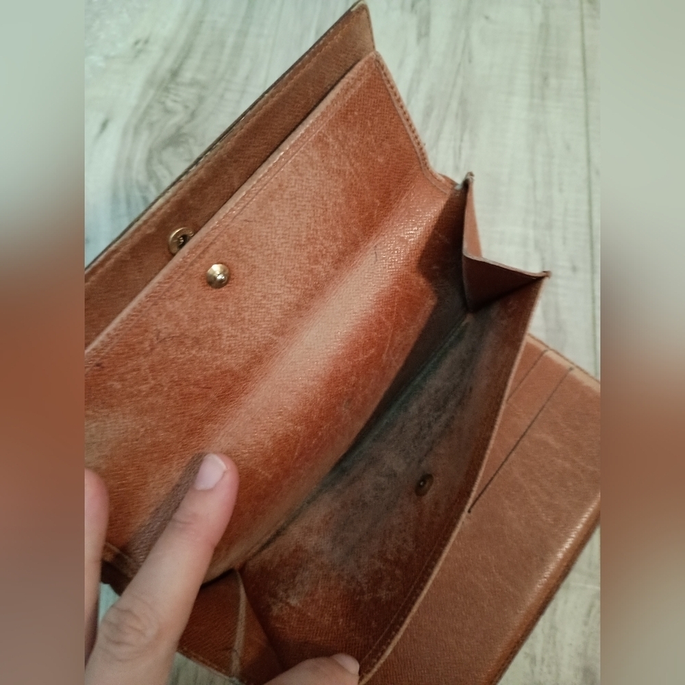 Authentic Louis-Vuitton Portefeuille International Wallet Purse Monogram Brown - Picture 9 of 13